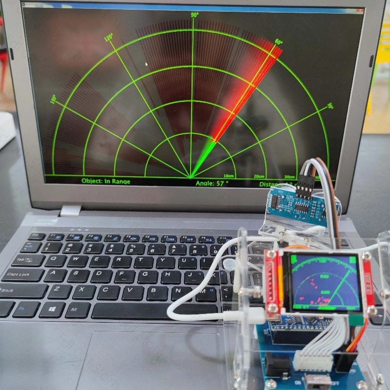 Sensor Kit Arduino - Kit de balayage radar ultrasonique DIY