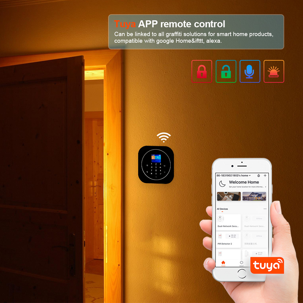 KERUI G12-Système d'alarme dom - Smart Home Automation Kit avis et prix
