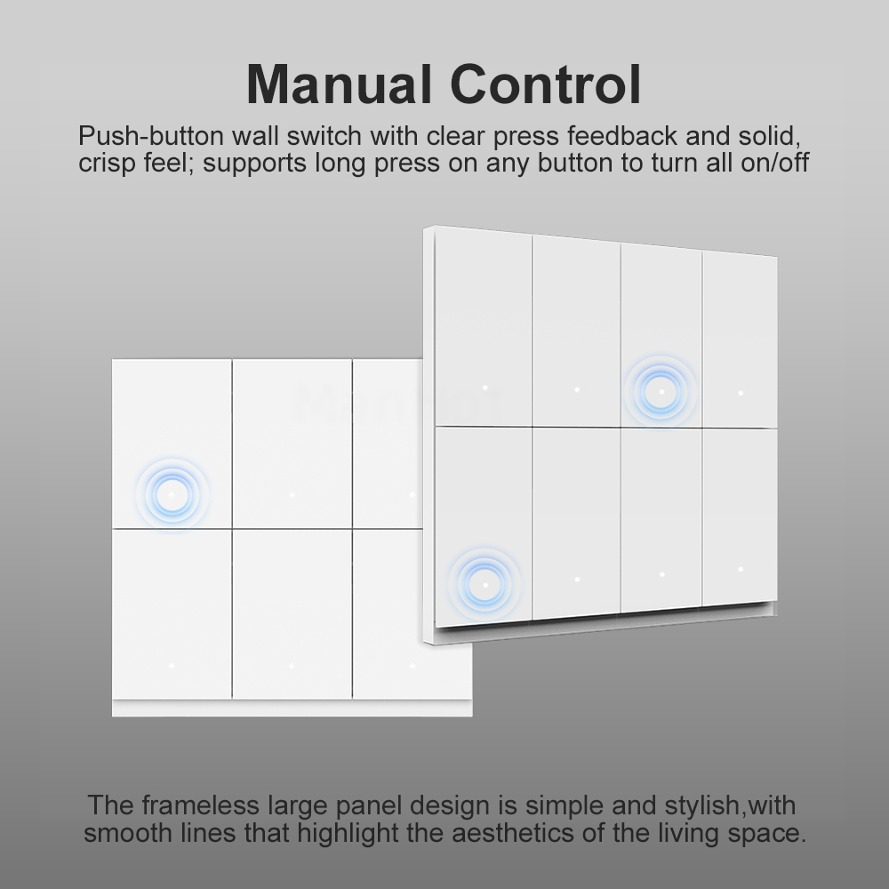 Interrupteur intelligent MANHO - Smart Light Switch Wifi avis et prix
