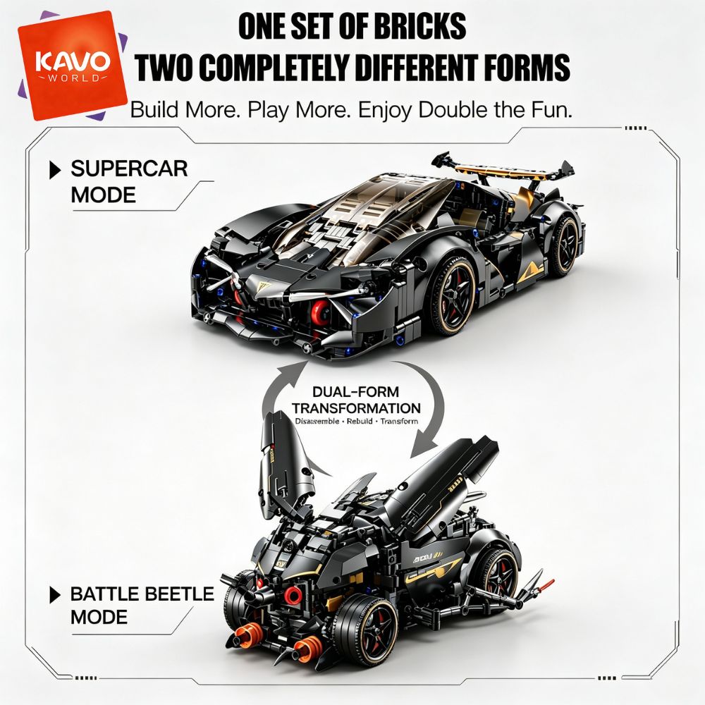 KAVOWORLD 1248 pièces, ensembl - Stem Robotics Kit avis et prix
