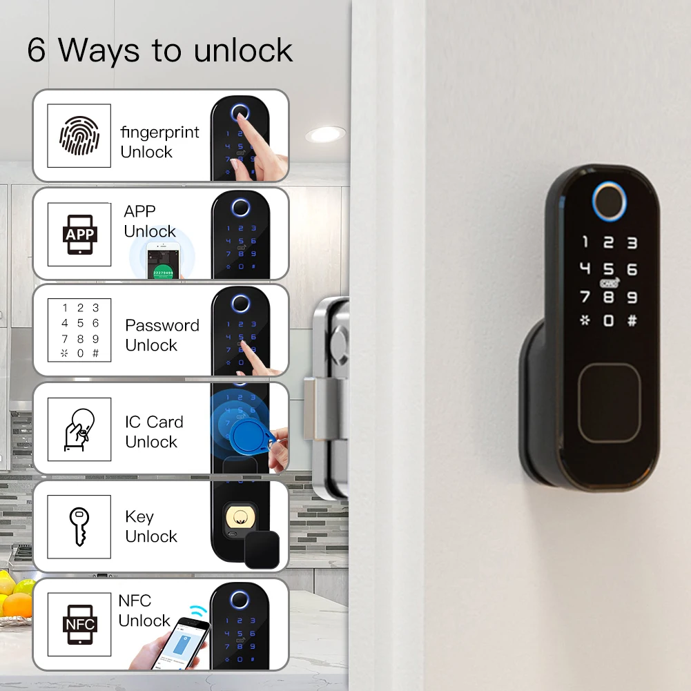MOES-Serrure Intelligente Tuya - Smart Door Lock Wifi avis et prix