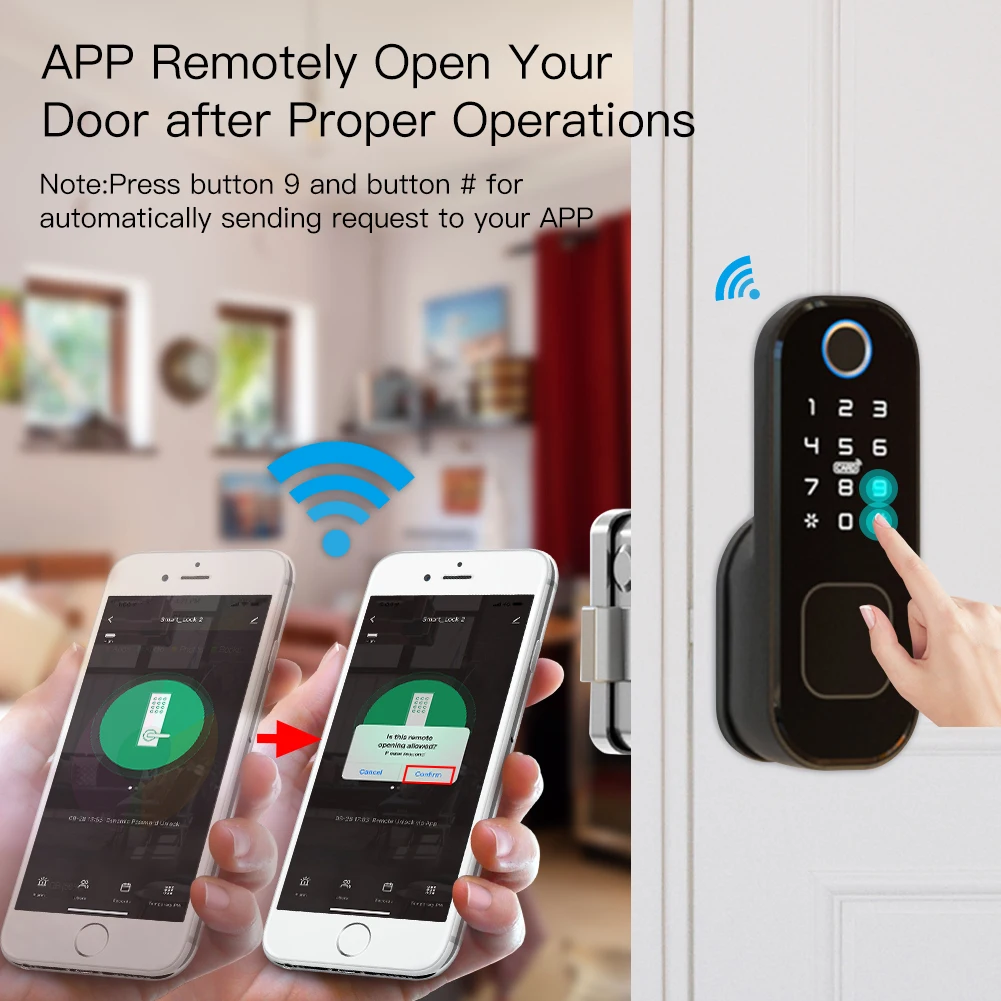 MOES-Serrure Intelligente Tuya - Smart Door Lock Wifi avis et prix