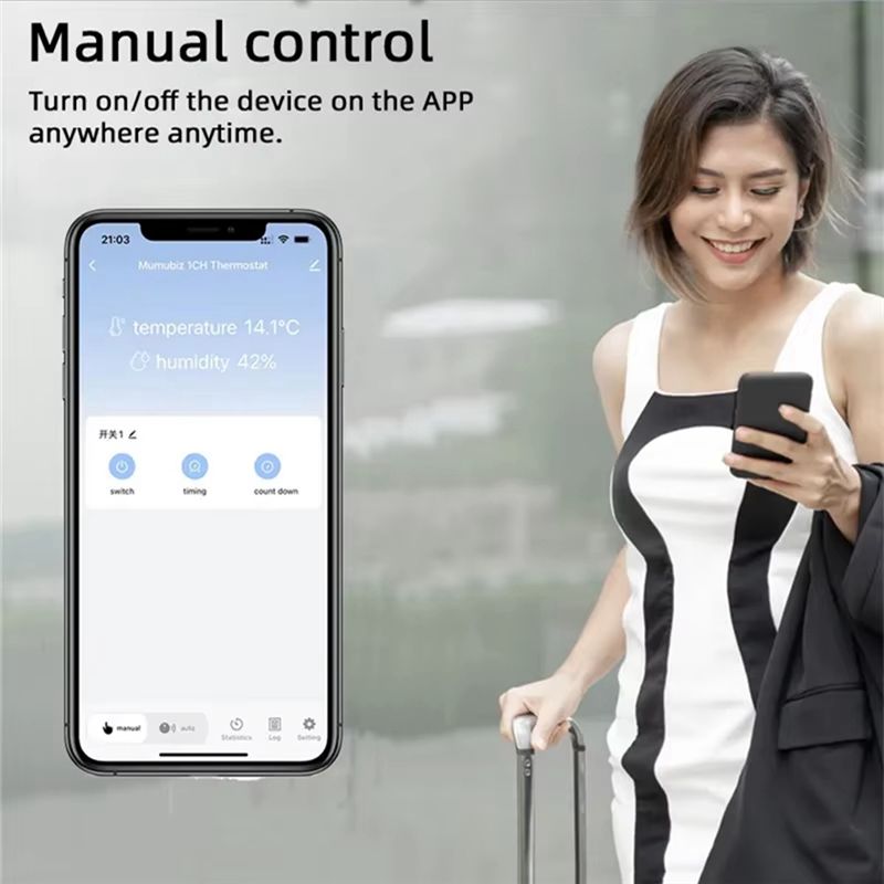 A01F - Interrupteur relais Wi- - Wifi Thermostat avis et prix