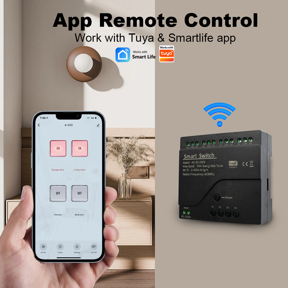 Nouveau module de relais intel - Smart Light Switch Wifi avis et prix