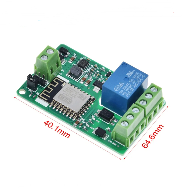 Module de relais WIFI 1 canal  - Esp8266 Relay Module avis et prix