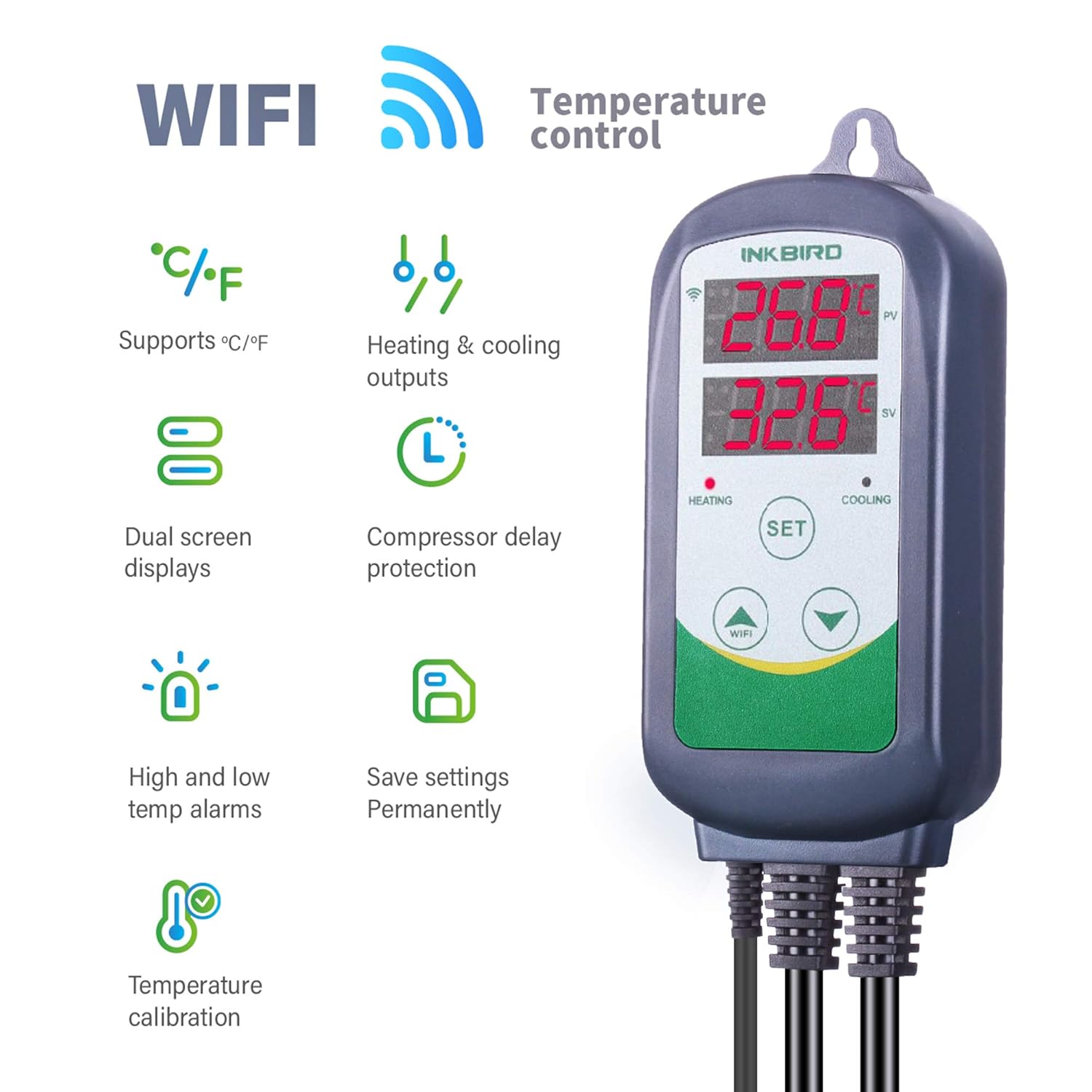 INKBIRD ITC-308-WiFi régulateu - Wifi Thermostat avis et prix