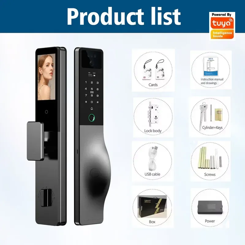 Serrure de porte intelligente  - Smart Door Lock Wifi avis et prix