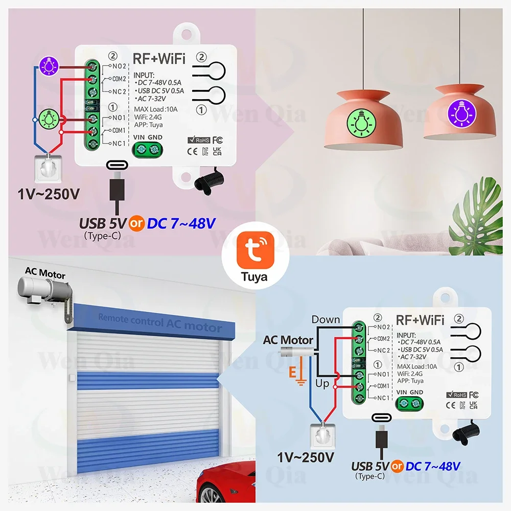 Tuya-Joli d'éclairage intellig - Smart Light Switch Wifi avis et prix