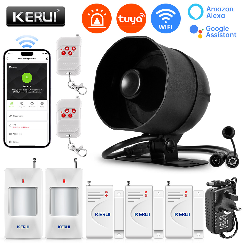 KERUI – système d'alarme sirèn - Smart Home Automation Kit avis et prix