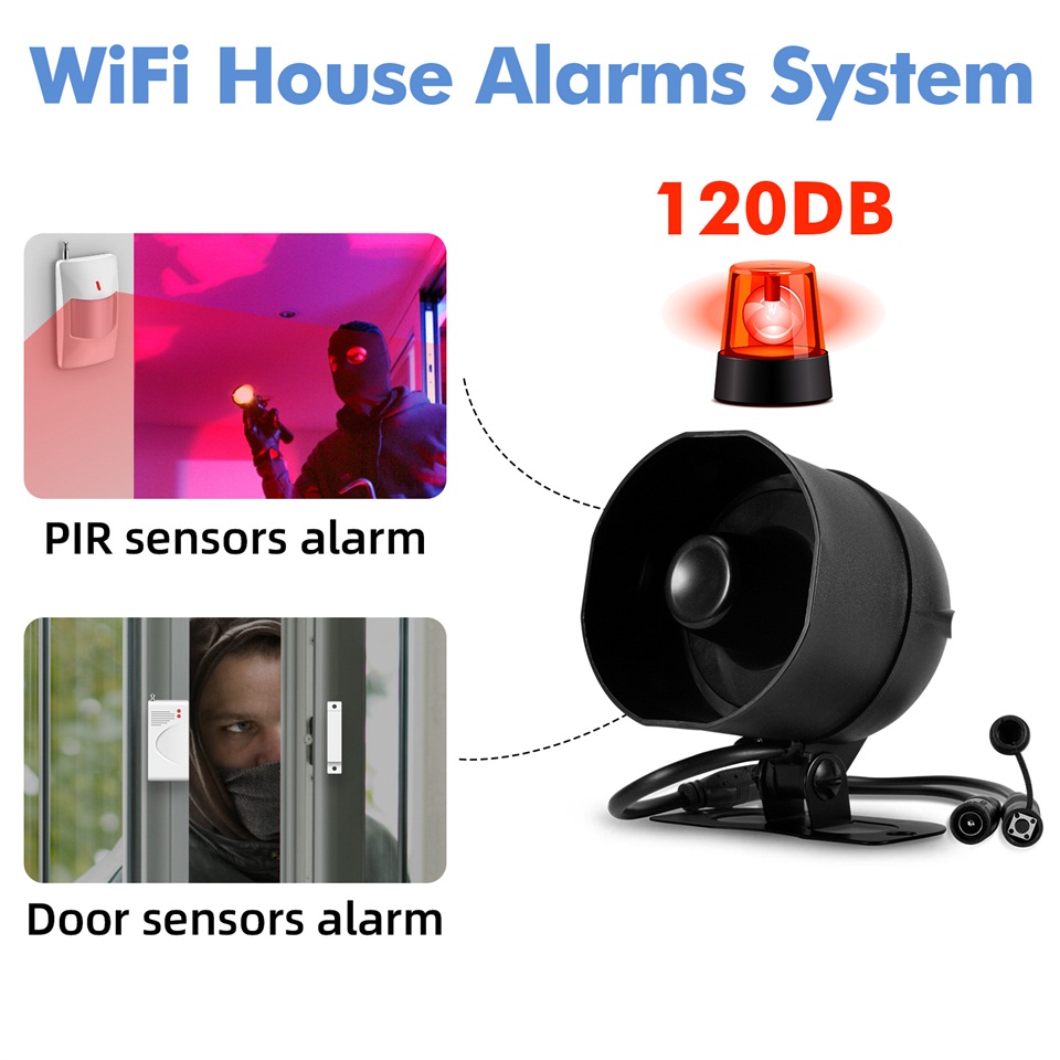 KERUI – système d'alarme sirèn - Smart Home Automation Kit avis et prix