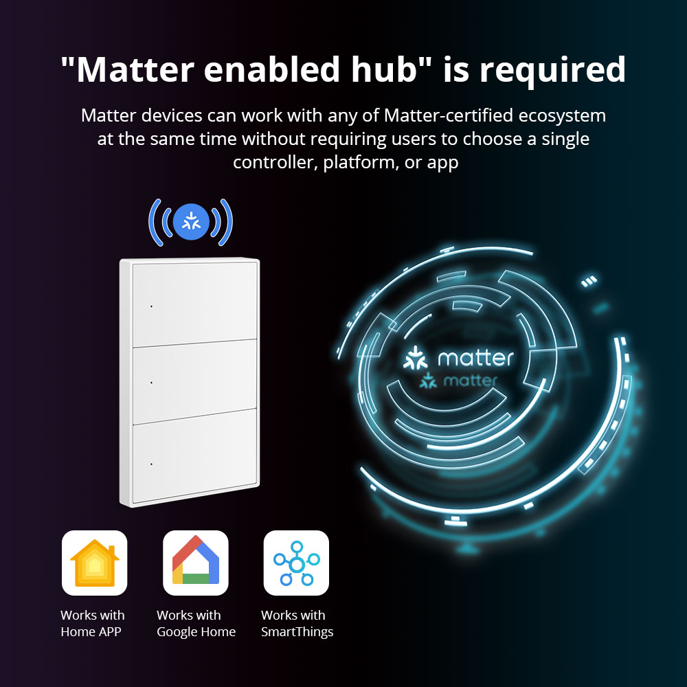 Zemismart Matter-Joli d'éclair - Smart Light Switch Wifi avis et prix
