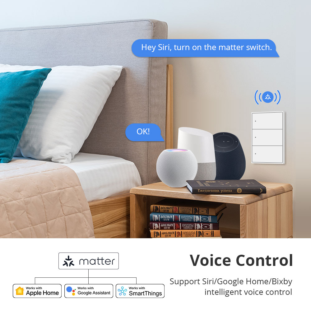 Zemismart Matter-Joli d'éclair - Smart Light Switch Wifi avis et prix
