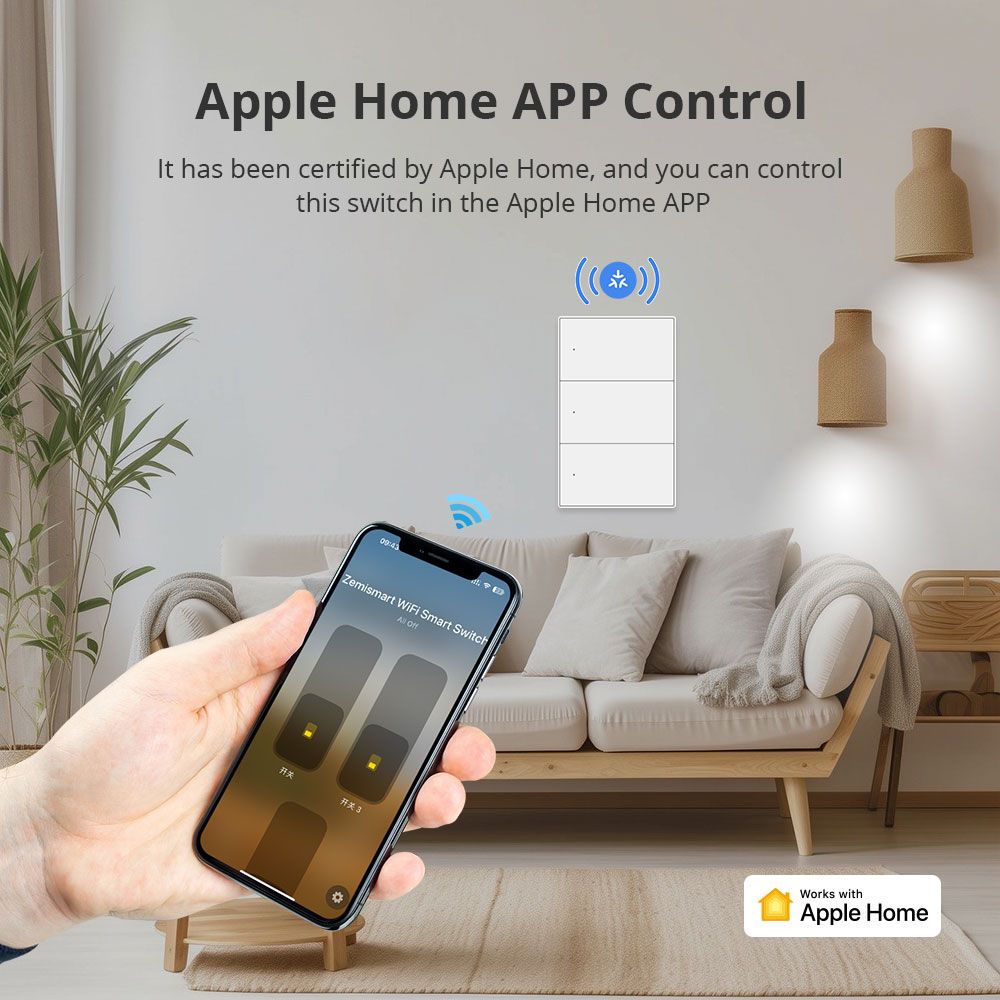 Zemismart Matter-Joli d'éclair - Smart Light Switch Wifi avis et prix