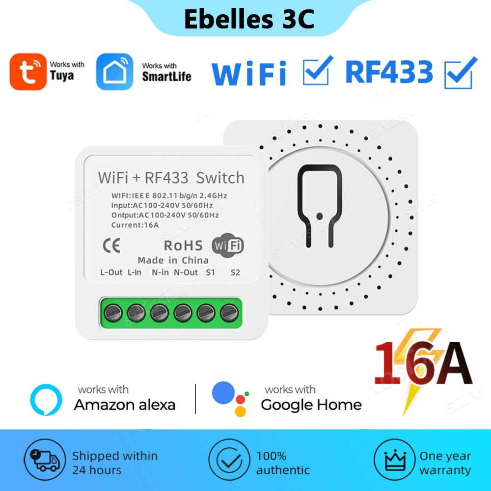 RF433 WiFi commutateur intelli - Smart Light Switch Wifi avis et prix