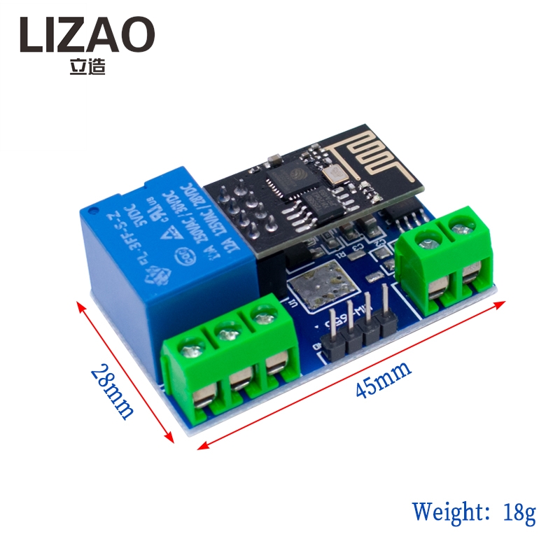 Module de relais WiFi IoT LIZA - Esp8266 Relay Module avis et prix