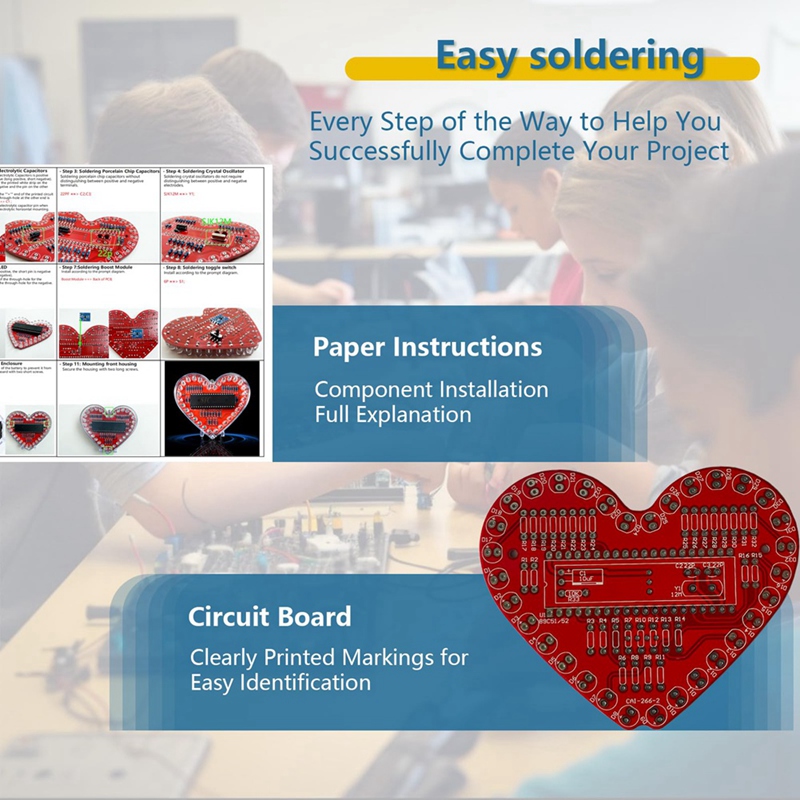 ● Kit de pratique de soudure,  - Electronics Project Kit avis et prix