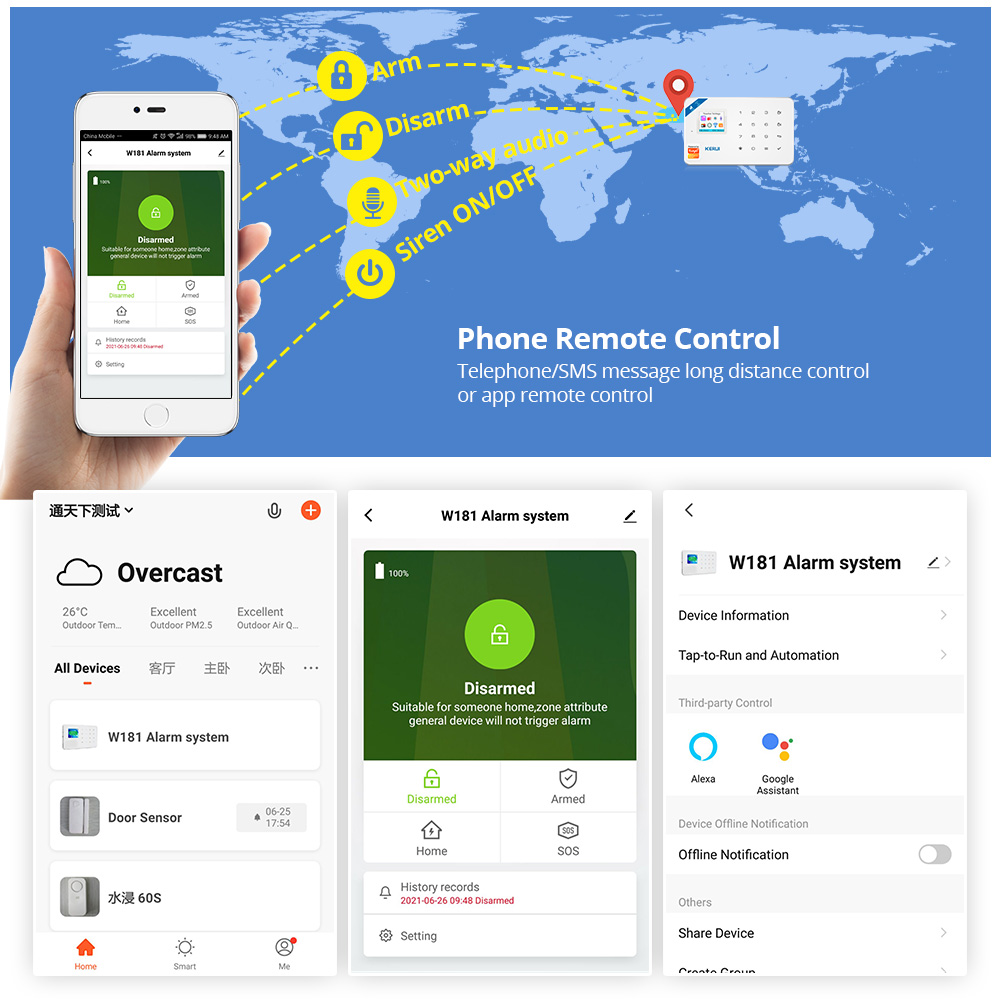 KERUI Activ- Kit de système d' - Smart Home Automation Kit avis et prix