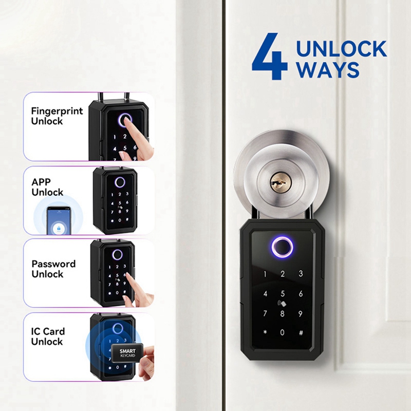【Cake chaud】 10X boîte de verr - Smart Door Lock Wifi avis et prix