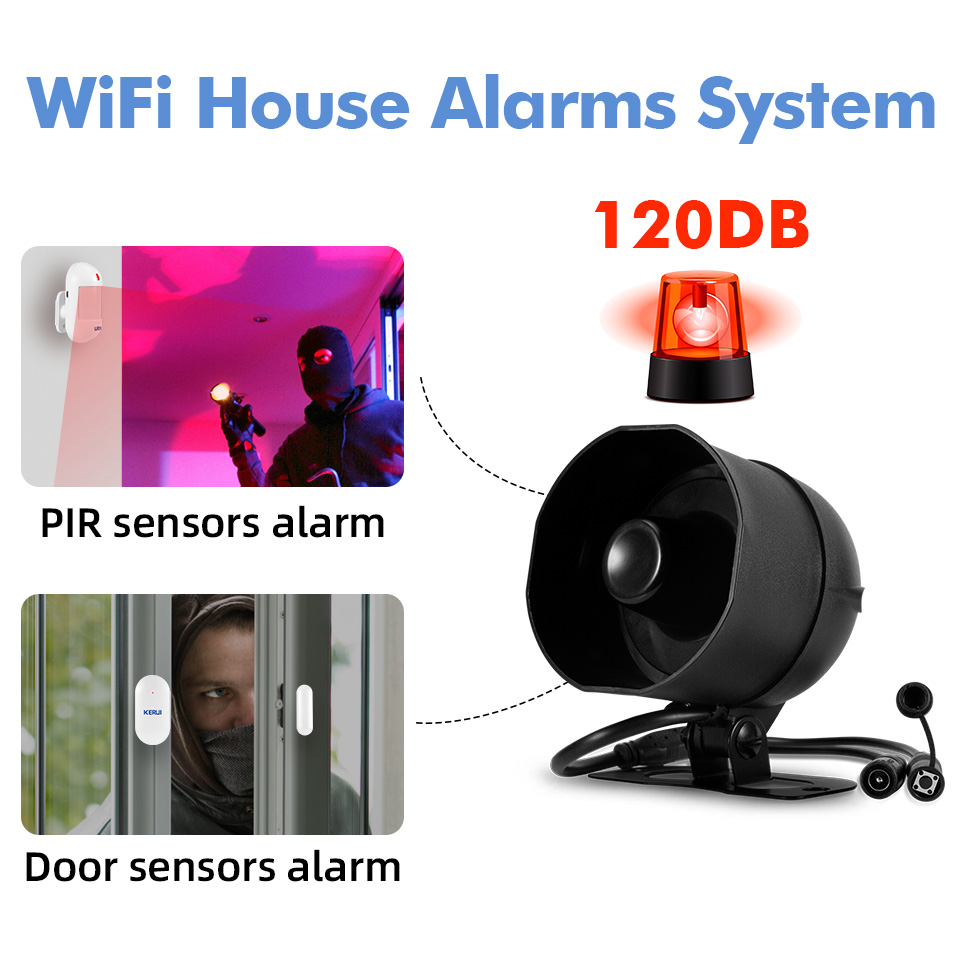 Fuers-Alarme puissante sans fi - Smart Home Automation Kit avis et prix