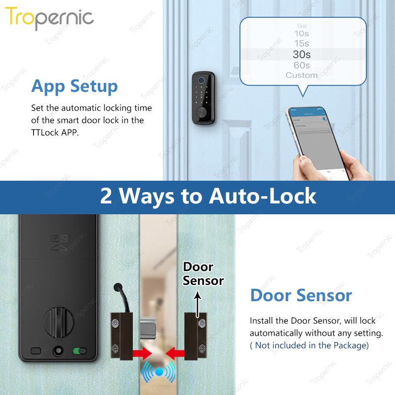 Tuya Zigbee-Serrures à pêne do - Smart Door Lock Wifi avis et prix